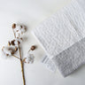 Grey Striped Printed Cotton Baby Blankets & Quilts