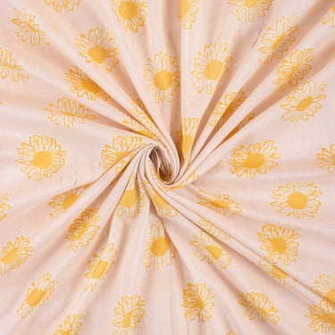 Hand Block Boota Design Cotton Fabric