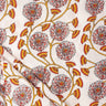 Hand Block Floral Print Pure Cotton Katntha  Fabric