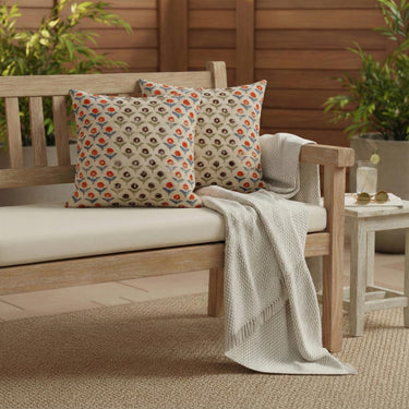 Hand Block Floral Printed Cushion Covers Set