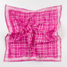 Hand Block Print Cotton Check Bandana for Men & Women