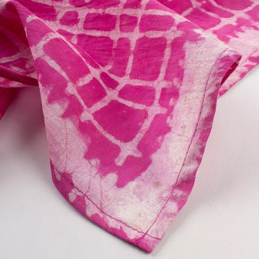 Hand Block Print Cotton Check Bandana for Men & Women