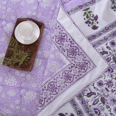 Hand Block Print Cotton Dohar Blanket
