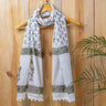 Hand Block Print Cotton Ladies Stole