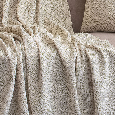 Hand Block Print Cotton Throw with Cushion Cover for Unique Gifts for Women