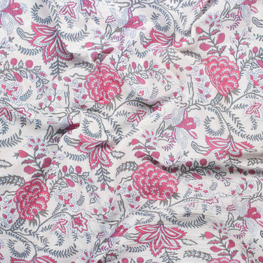 Hand Block Print Fabric For Kurti
