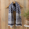Hand Block Print Soft Stylish Cotton Scarf Womens