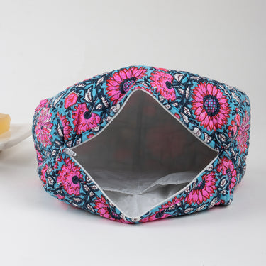 Hand Block Print Travel Kit Pouch