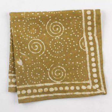 Hand Block Printed Cotton Bandana Multi-Purpose