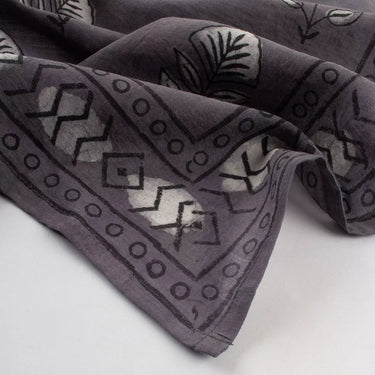 Hand Block Printed Cotton Bandana for Men & Women