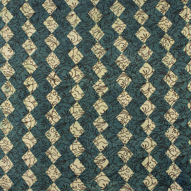 Hand Block Printed Cotton Dabu Canvas Fabric