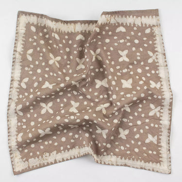 Hand Block Printed Cotton Floral Head Bandana For Men