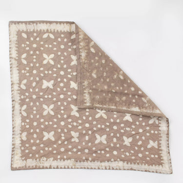 Hand Block Printed Cotton Floral Head Bandana For Men