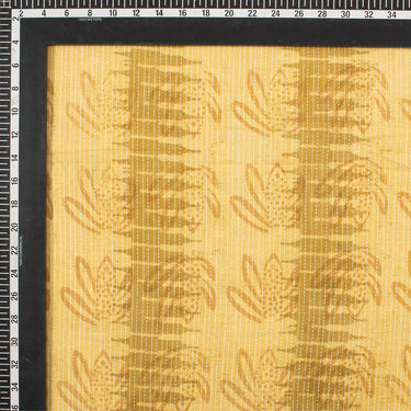 Hand Block Printed Dabu Kantha Cotton Running Fabric