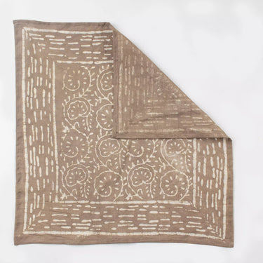 Hand Block Printed Head Coverup Bandana For Men