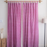 Hand Block Printed Window Curtains for Home