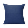 Handmade Blue Cotton Waffle Cushion Cover
