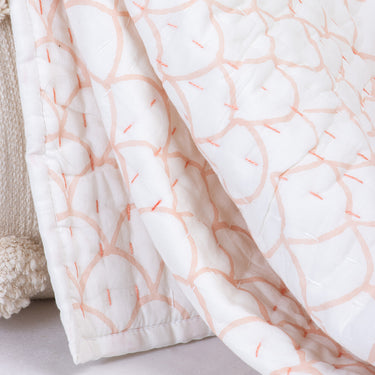 Handmade Cotton Kantha Baby Quilt