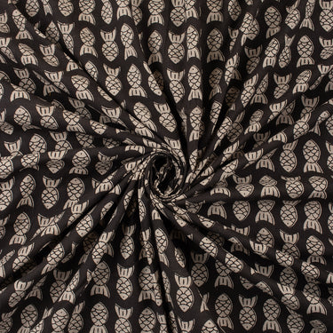 Handmade Fish Print Cotton Bagru Running Fabric