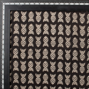 Handmade Fish Print Cotton Bagru Running Fabric