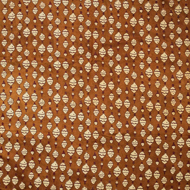 Handmade Fish Printed Cotton Fabric Dabu Print Rajasthani