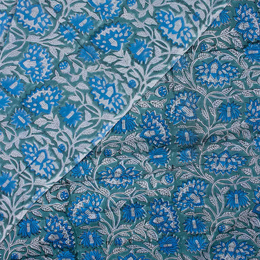 Handmade Jaipur Cotton Floral Printed Fabric