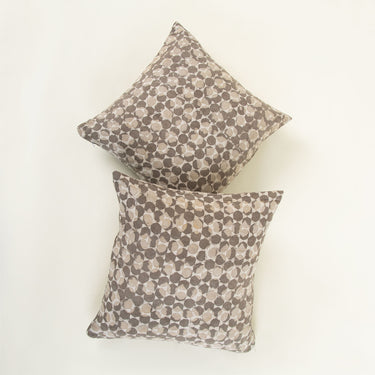 Handmade Kashish Print Cotton Canvas Cushion Cover