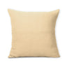 Handmade Light Yellow Cotton Waffle Cushion Cover