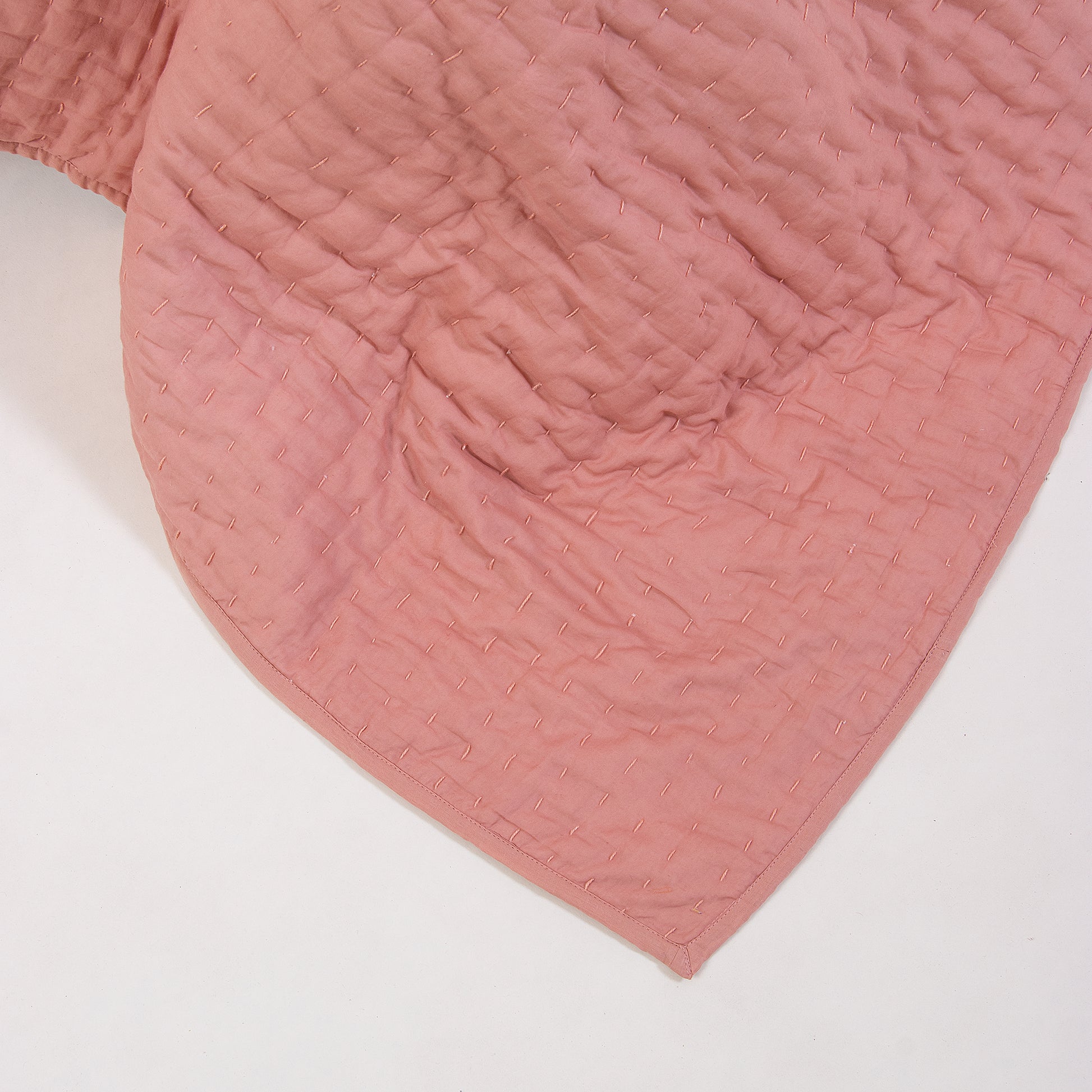 Handmade Natural Solid Dyed Pink Heavy Winter Blankets