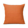 Handmade Orange Waffle Cotton Cushion Cover
