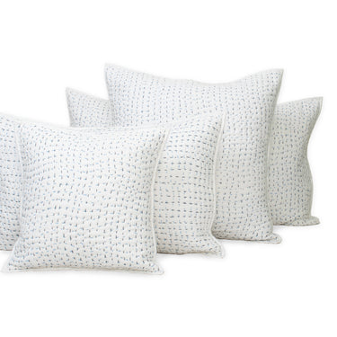 Handmade Pure Cotton Kantha Sofa Pillow Covers