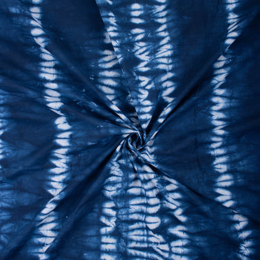Handmade Soft Cotton Tie And Dye Shibori Fabric