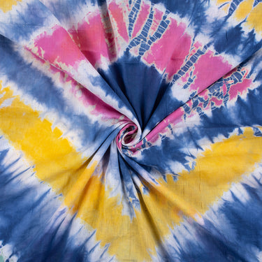 Handmade Tie And Dye Shibori Fabric 