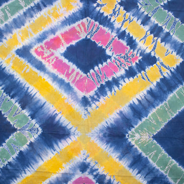 Handmade Tie And Dye Shibori Fabric 
