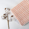 Handmade Wave Print Cotton Kantha Baby Quilt