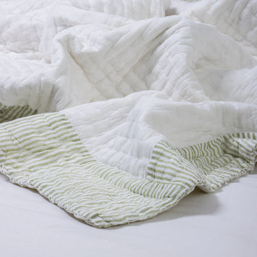 Handmade kantha Bed Quilts Perfect for Winter