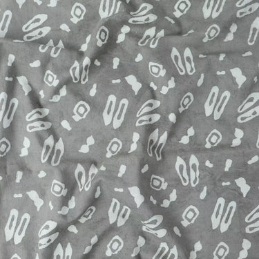 Heels Dabu Hand Block Printed Cotton Kashish Fabric