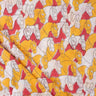 Horse Cotton Hand Block Print Fabric