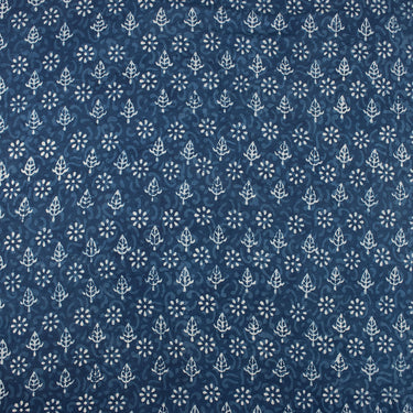 Indigo Blue Hand Block Print Fabric