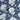 Indigo Floral Block Printed Cotton Fabric