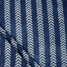 Indigo Hand Block Stripe Printed Best Fabric for Pants