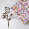 Jaal Floral Printed Soft Cotton Baby Blanket Machine Quilt