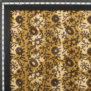 Jaipur Printed Cotton Hand Block Dabu Kantha Fabric