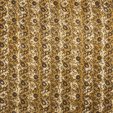 Jaipur Printed Cotton Hand Block Dabu Kantha Fabric