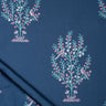 Jaipuri Boota Hand Block Printed Discharge Fabric