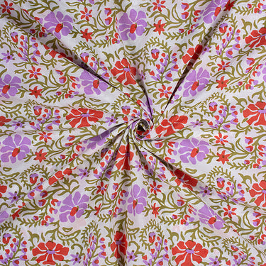 Jaipuri Cotton Hand Block Printed Fabric