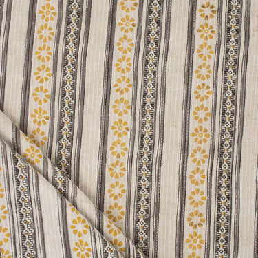 Kashish Cotton Hand Block Printed Kantha Fabric