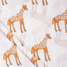 Latest Giraffe Cotton Hand Block Print Fabric