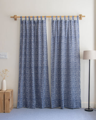 Latest Hand Block Printed Curtain For Bedroom Window