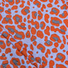 Leopard Design Hand Block Print Fabric